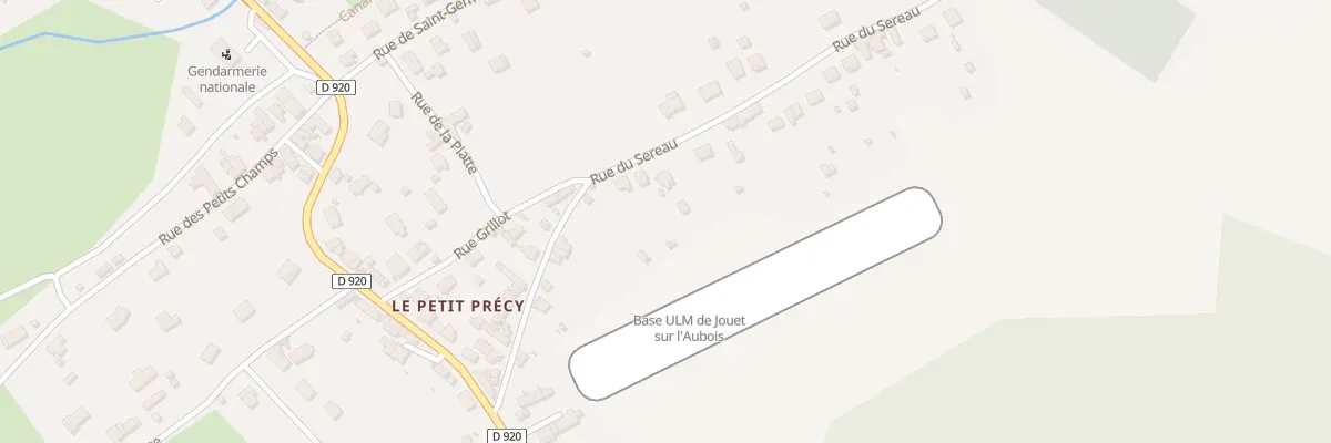 Plan du 17 Rue du Sereau à Jouet-sur-l’Aubois