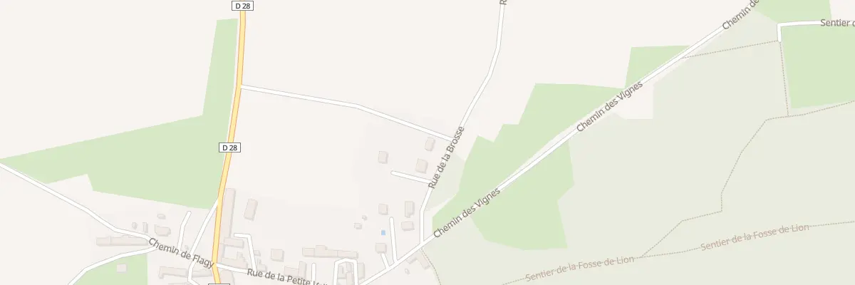 Plan du 5113 Rte de la Brosse Montceau à Montmachoux