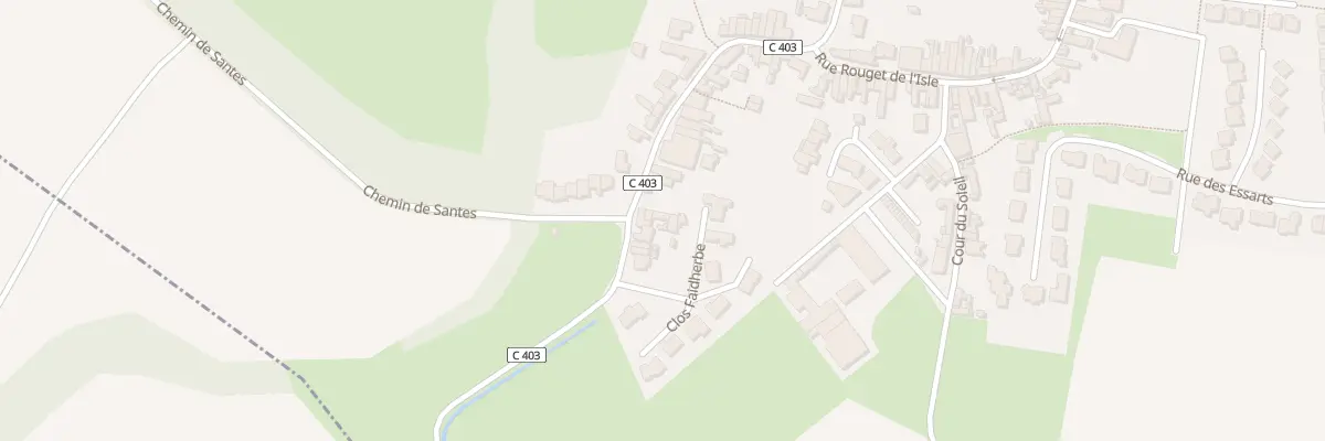Plan du 25 Rue Faidherbe à Emmerin