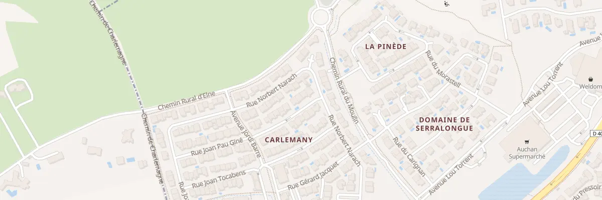 Plan du 45 Rue Joan Pau Giné à Latour-Bas-Elne