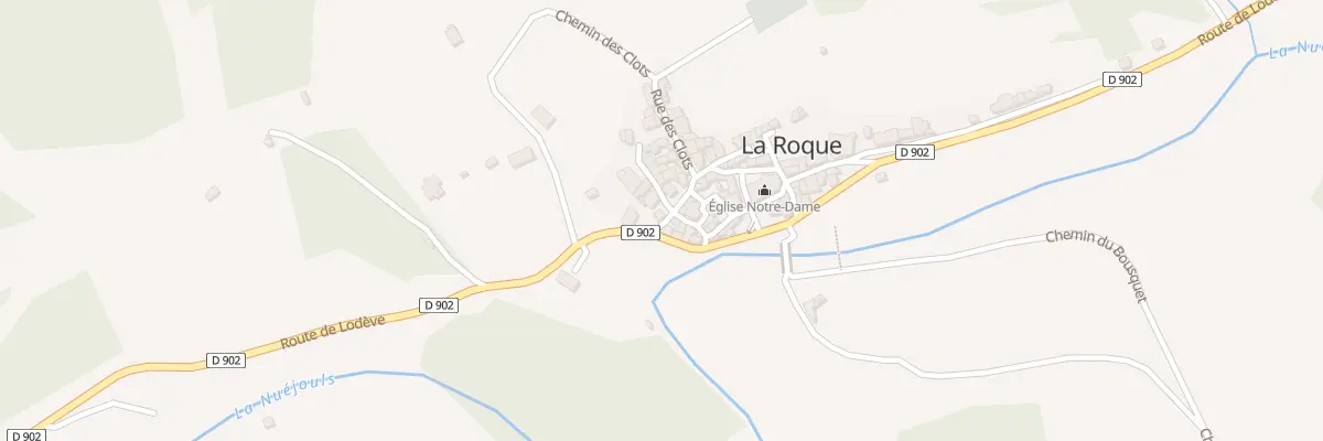 Plan du 5165 La Roque à Fayet