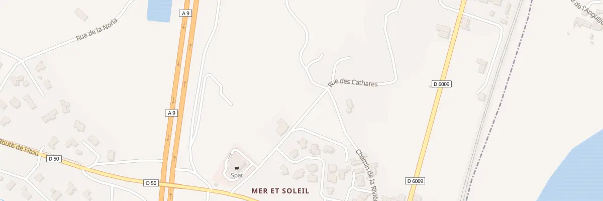 Plan du 3 Rue Isabelle d’Aragon à Fitou