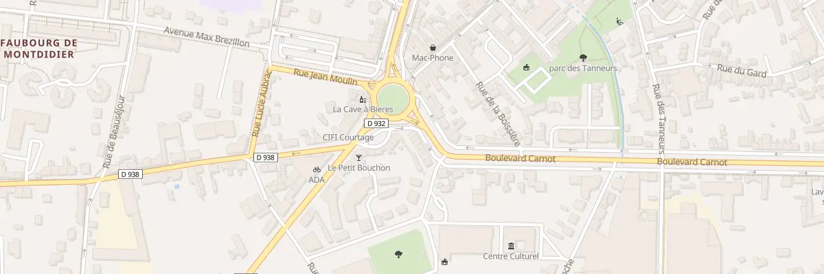 Plan du 6 Bd Carnot à Noyon