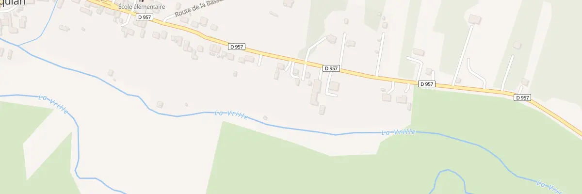 Plan du 50 Rte de St Amand à Arquian
