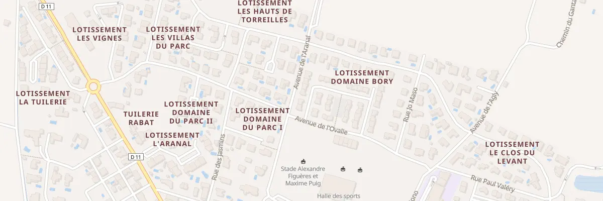 Plan du 40 Rue Guiter à Torreilles