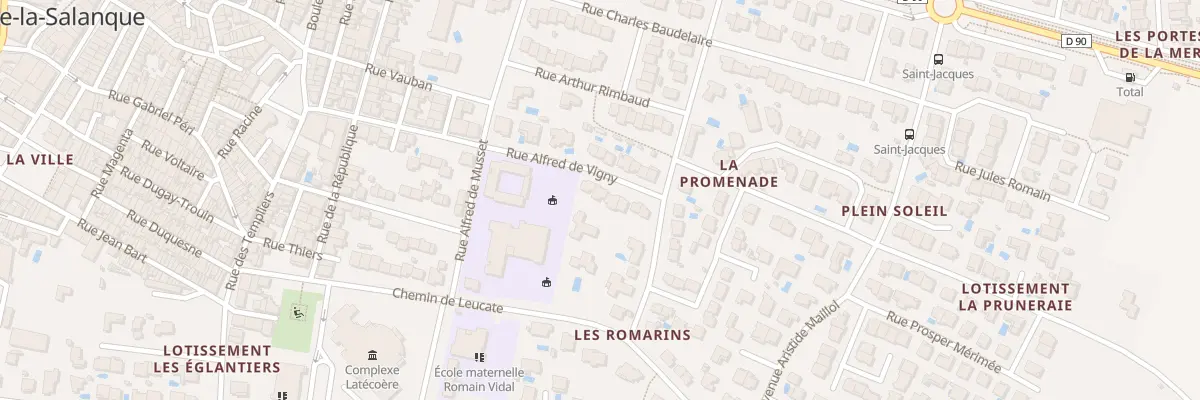 Plan du 9 Rue Alfred de Vigny à Saint-Laurent-de-la-Salanque