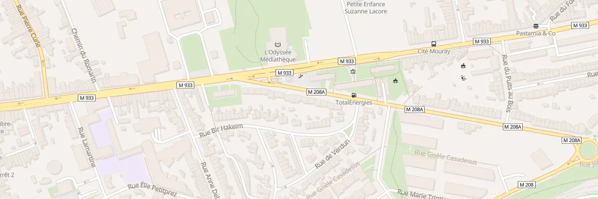 Plan du 61 Rue Jules Guesde Lomme à Lille