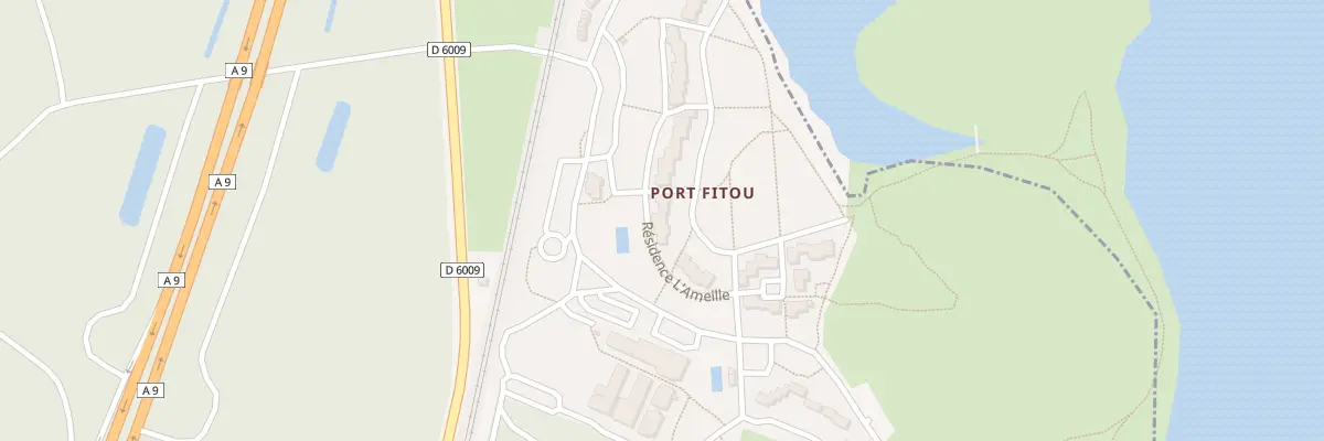 Plan du 29 L’Ameille à Fitou