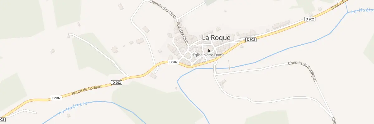 Plan du 5198 La Roque à Saint-Martin-de-Lenne
