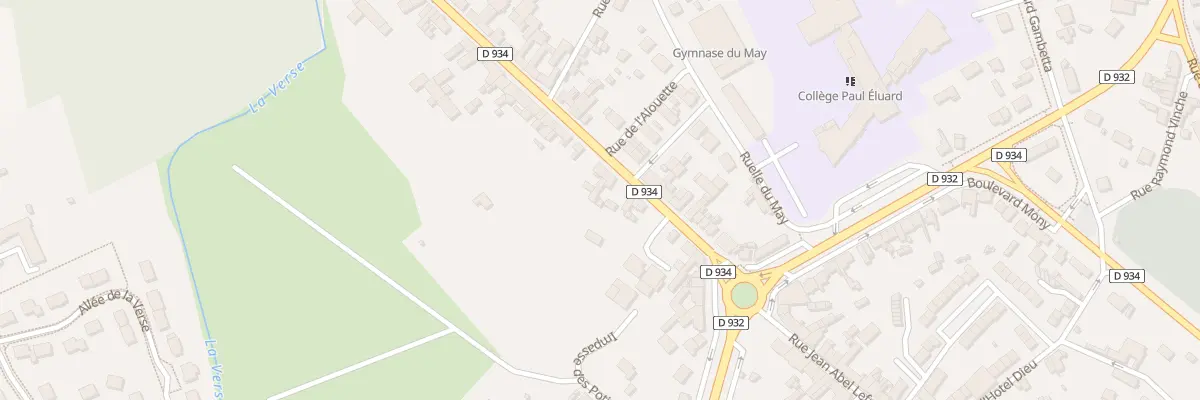 Plan du 13 Rue du Faubourg d’Amiens à Noyon