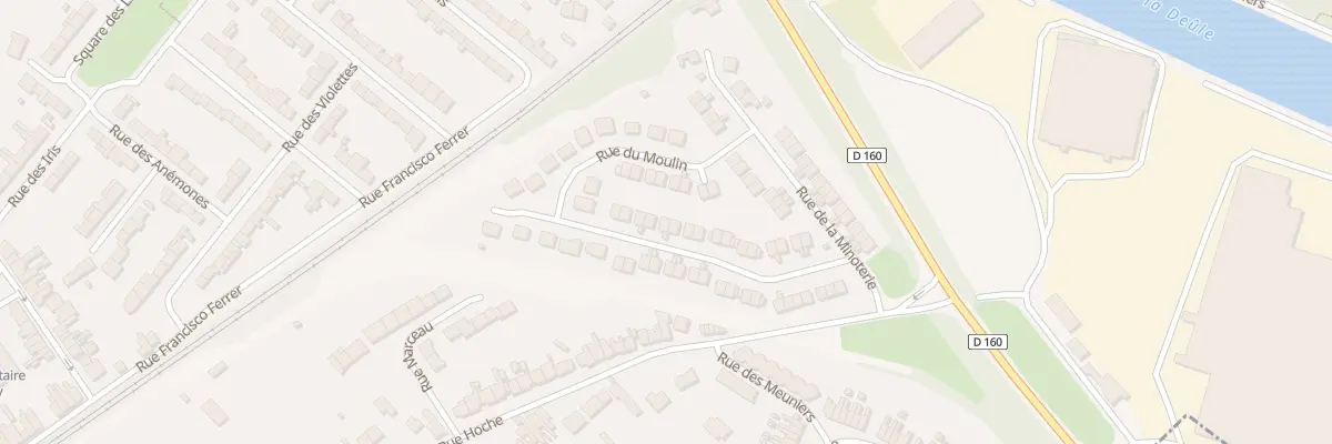 Plan du 24 Rue de la Malterie à Dourges
