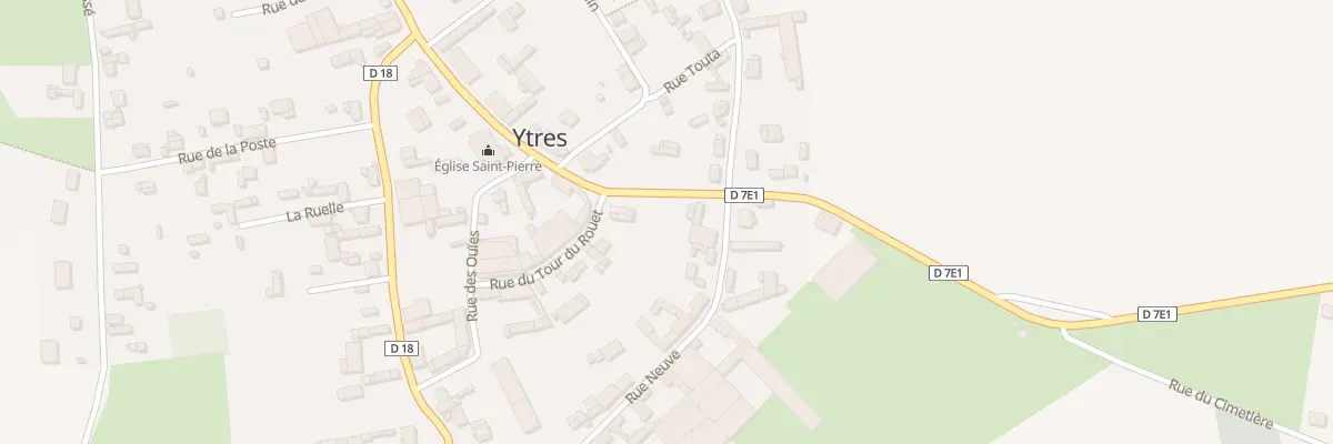 Plan du 24 Rue Watel à Ytres
