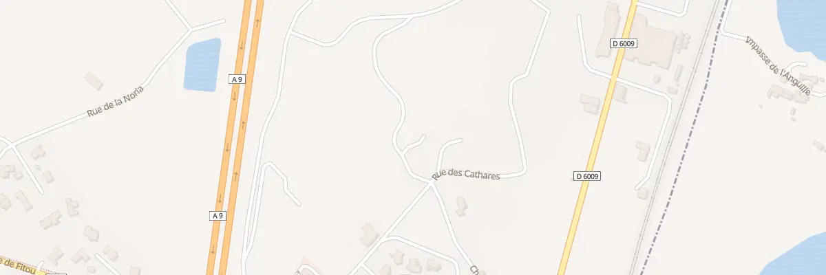 Plan du 1 Imp Trencavel à Fitou