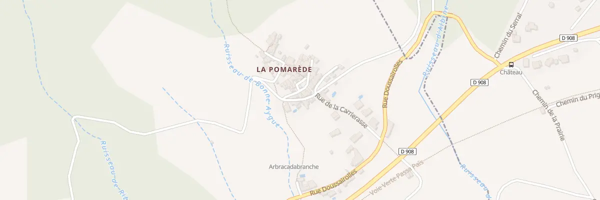 Plan du 5077 Hameau de la Pomarede à Saint-Martin-de-l’Arçon