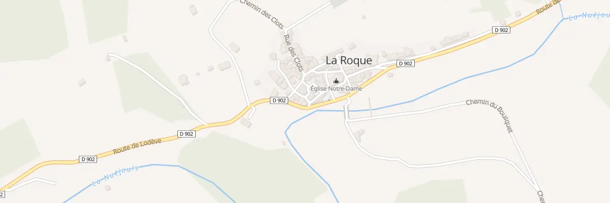 Plan du 5199 La Roque à Fayet