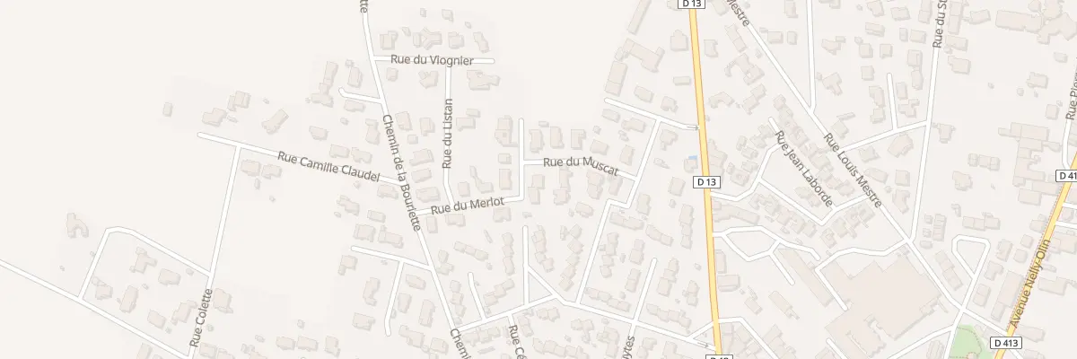 Plan du 14A Rue de l’Aramon à Cuxac-d’Aude