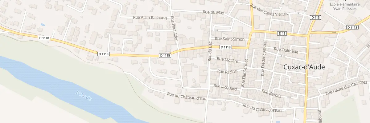 Plan du 6 Rue des Pigeonniers à Cuxac-d’Aude