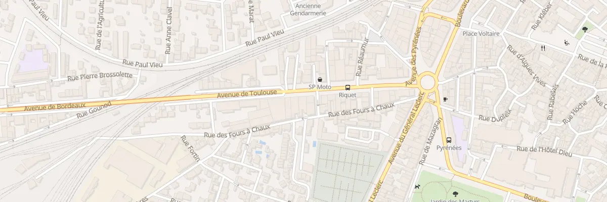 Plan du 27 Av de Toulouse à Narbonne