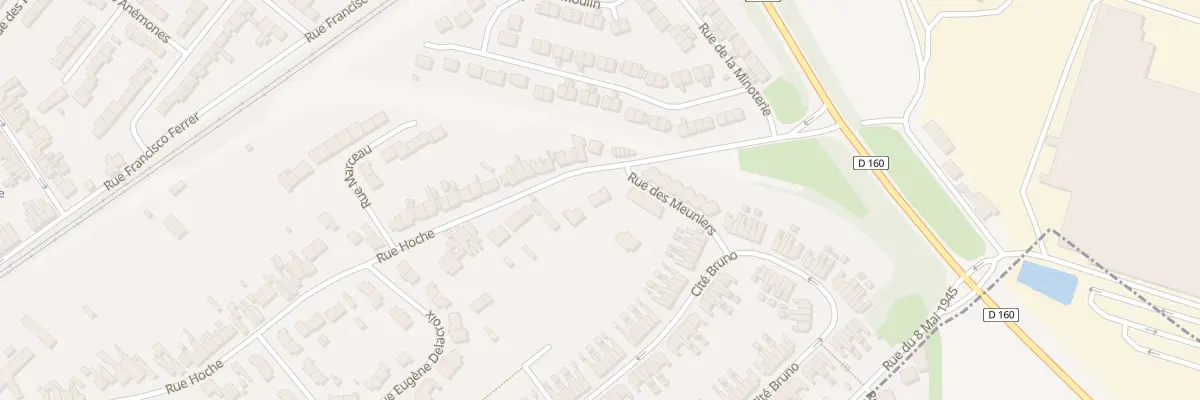 Plan du 70 Rue Hoche à Dourges