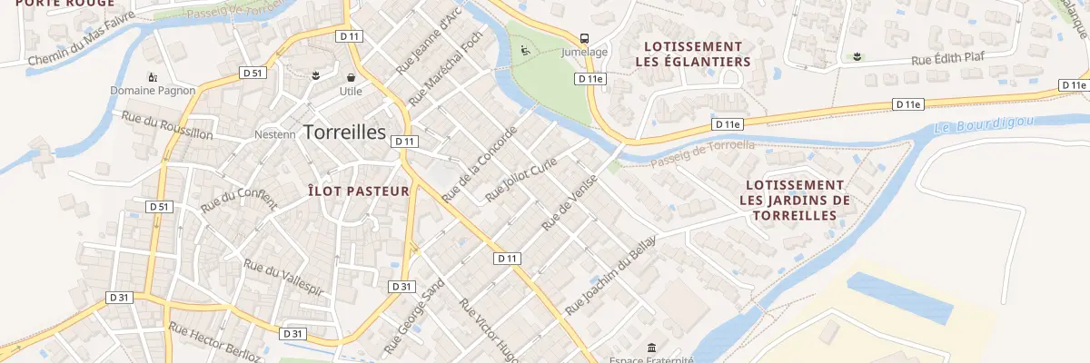 Plan du 30 Rue du Docteur Ferroul à Torreilles