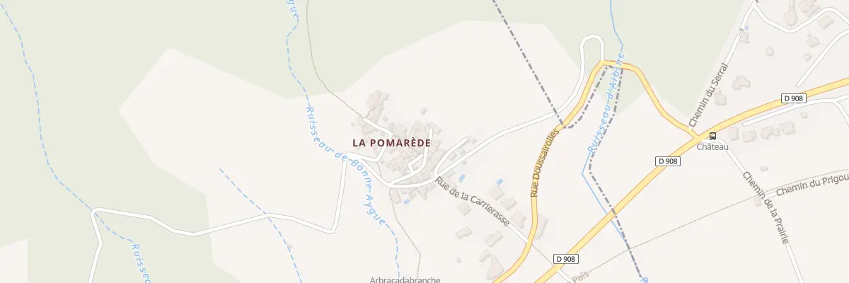 Plan du 5063 Hameau de la Pomarede à Saint-Martin-de-l’Arçon