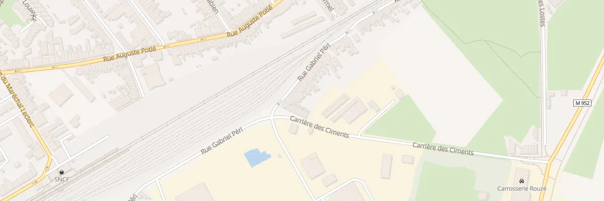 Plan du 80 Rue Gabriel Péri à Haubourdin