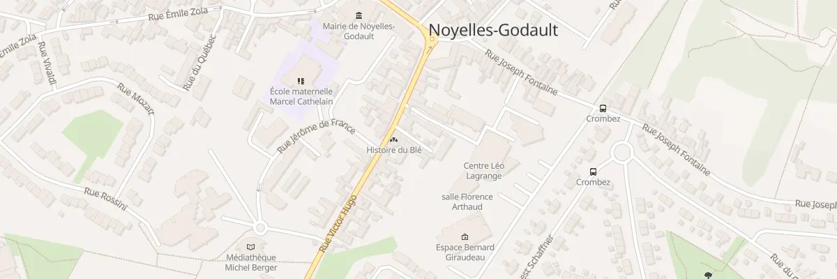 Plan du 21 Rue Victor Hugo à Noyelles-Godault
