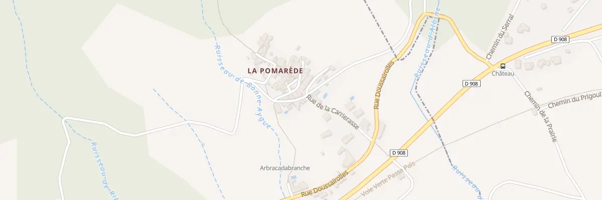Plan du 5074 Hameau de la Pomarede à Saint-Martin-de-l’Arçon