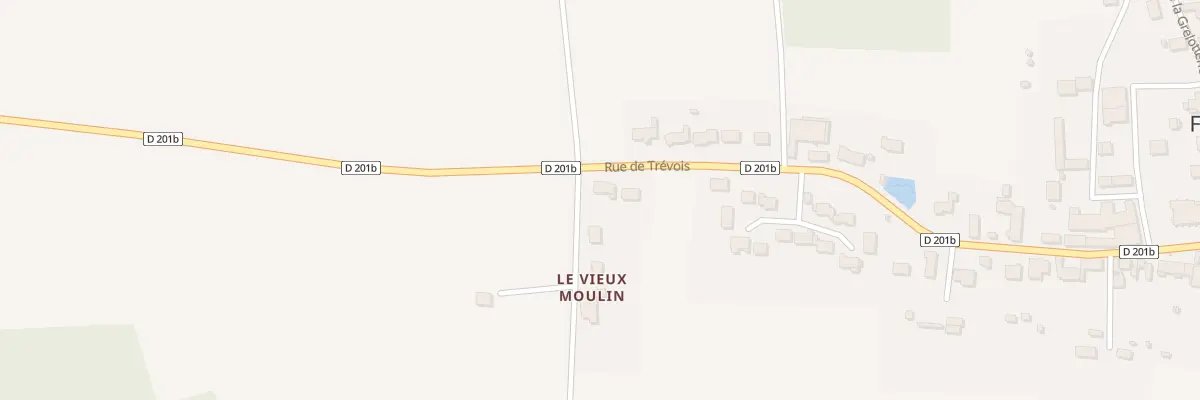 Plan du 27 Rue de Trévois à Fontains