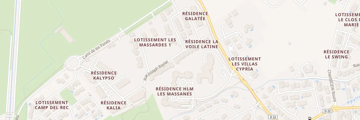 Plan du 19 Rue Joseph Baylet à Saint-Cyprien