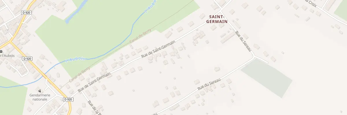 Plan du 28 Rue de Saint-Germain à Jouet-sur-l’Aubois