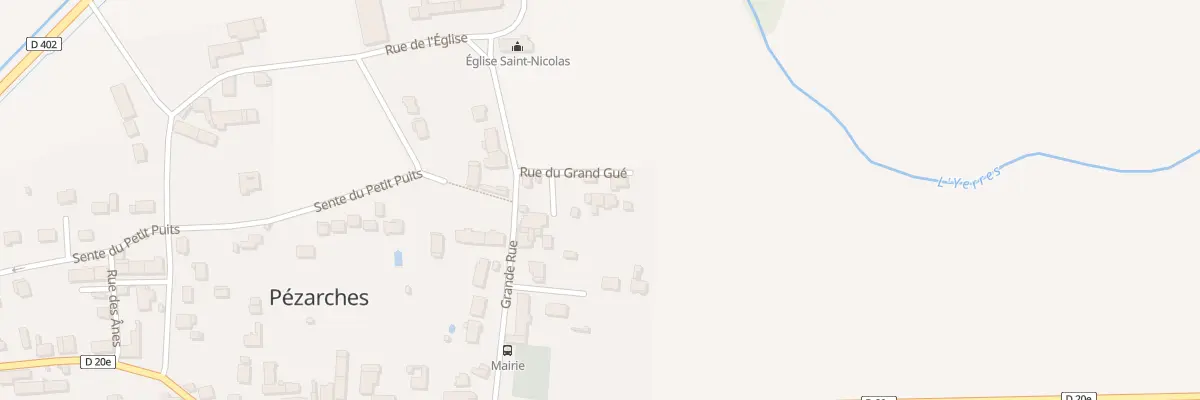 Plan du 3 Rue du Grand Gué à Pézarches