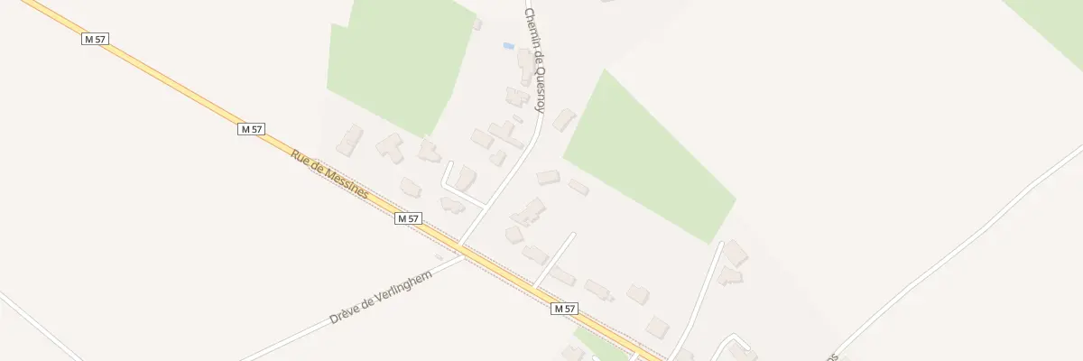 Plan du 3 Che de Quesnoy à Verlinghem