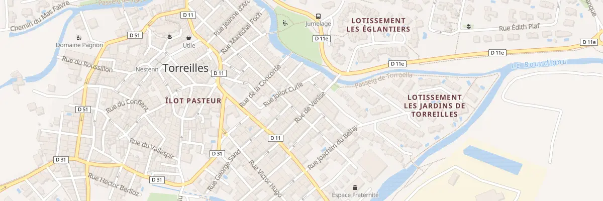 Plan du 34 Rue du Docteur Ferroul à Torreilles