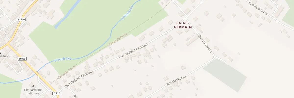 Plan du 30 Rue de Saint-Germain à Jouet-sur-l’Aubois