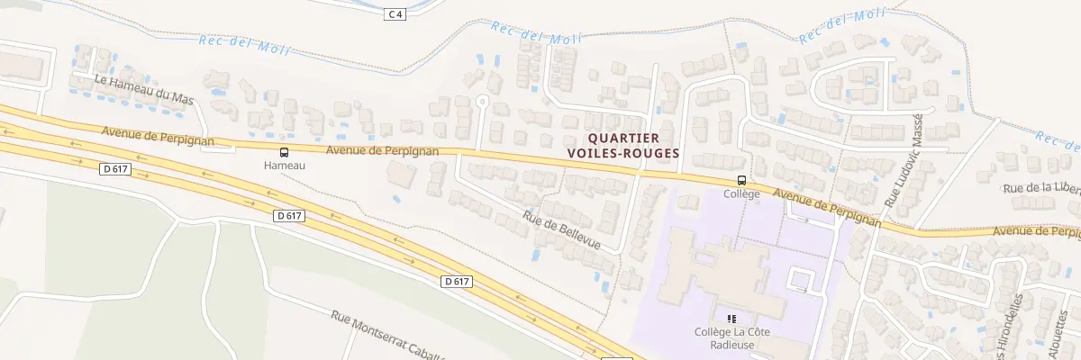 Plan du 59 Av de Perpignan à Canet-en-Roussillon