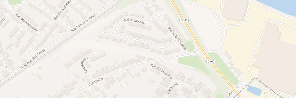Plan du 23 Rue de la Malterie à Dourges