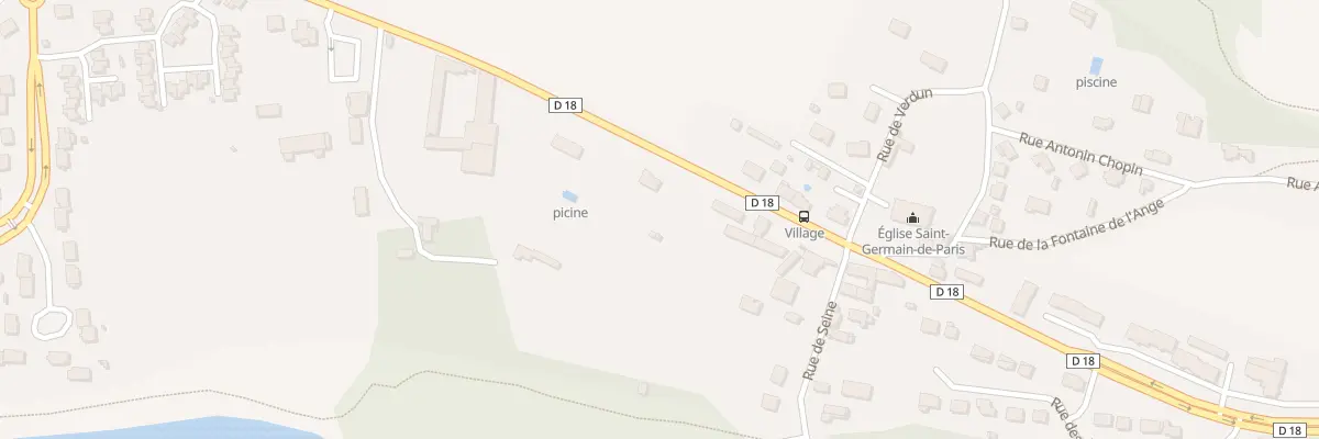 Plan du 16 Rue de Provins à Saint-Germain-Laval