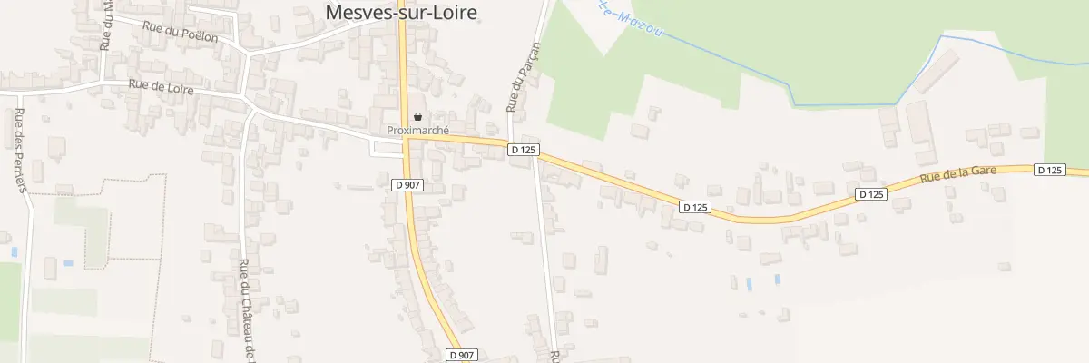 Plan du 1 Rue Maubois à Mesves-sur-Loire