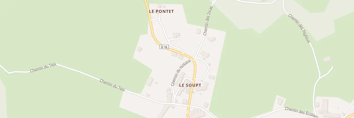 Plan du 1 Che du Notaire à Charbonnières-les-Vieilles