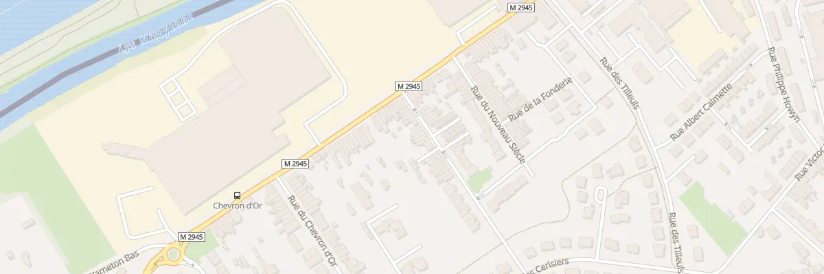 Plan du 10 Rue Saint-Antoine à Comines