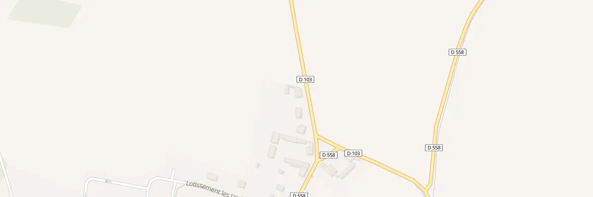 Plan du 73 Rte de Bussy à Genvry