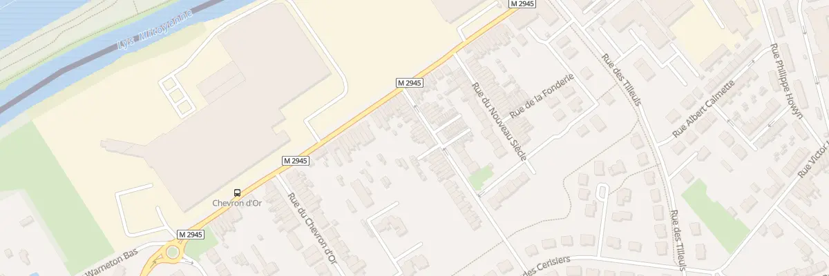 Plan du 12 Rue Saint-Antoine à Comines