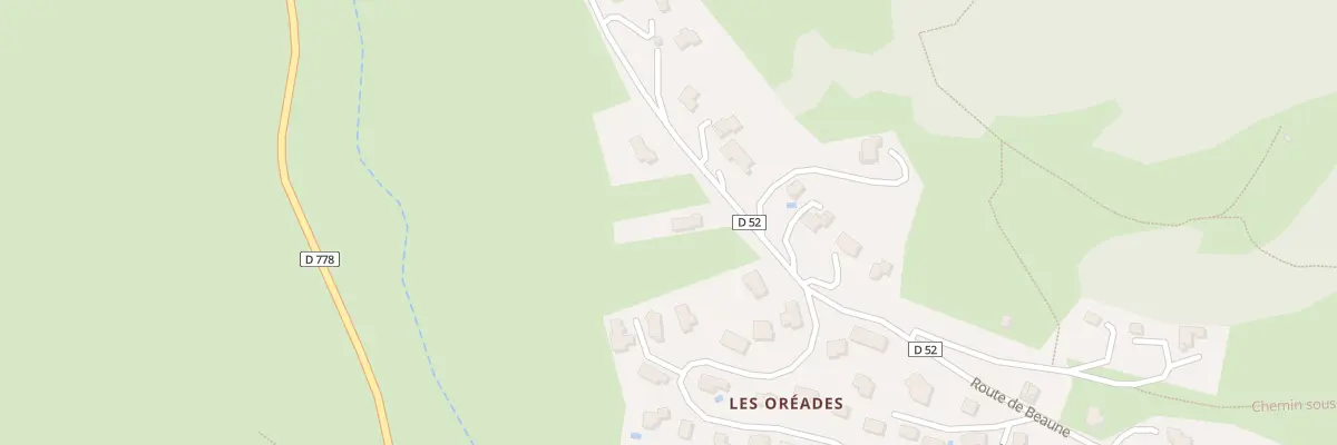 Plan du 35 Rte de Beaune Vge Pardon à Saint-Genès-Champanelle