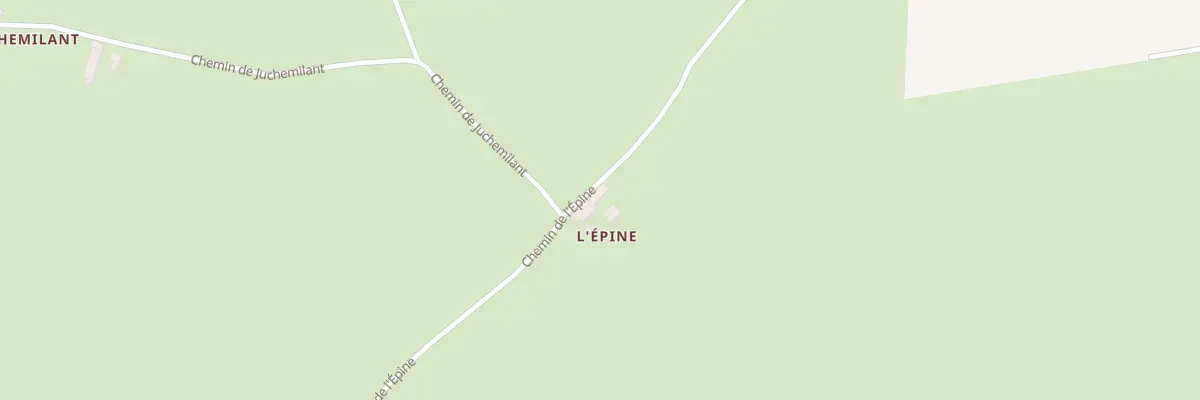Plan du 5119 L’Epine à Saint-Aubin-le-Monial