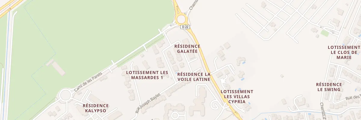 Plan du 8 Rue Joseph Baylet à Saint-Cyprien