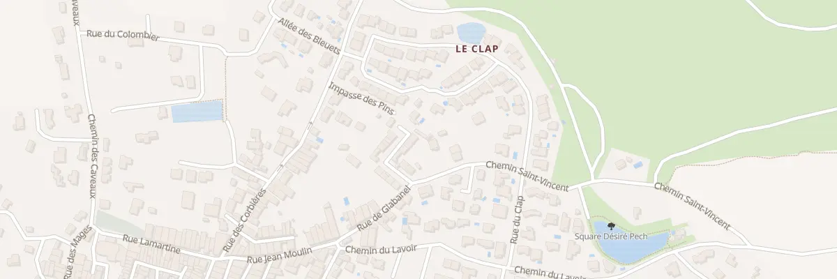 Plan du 12 Rue du Roucal à La Palme