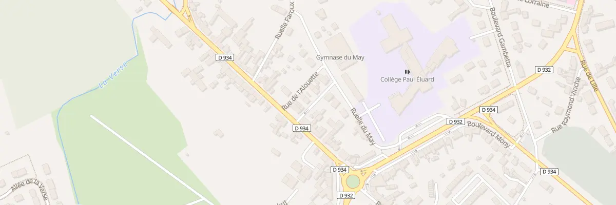 Plan du 3 Rue de la Mésange à Noyon