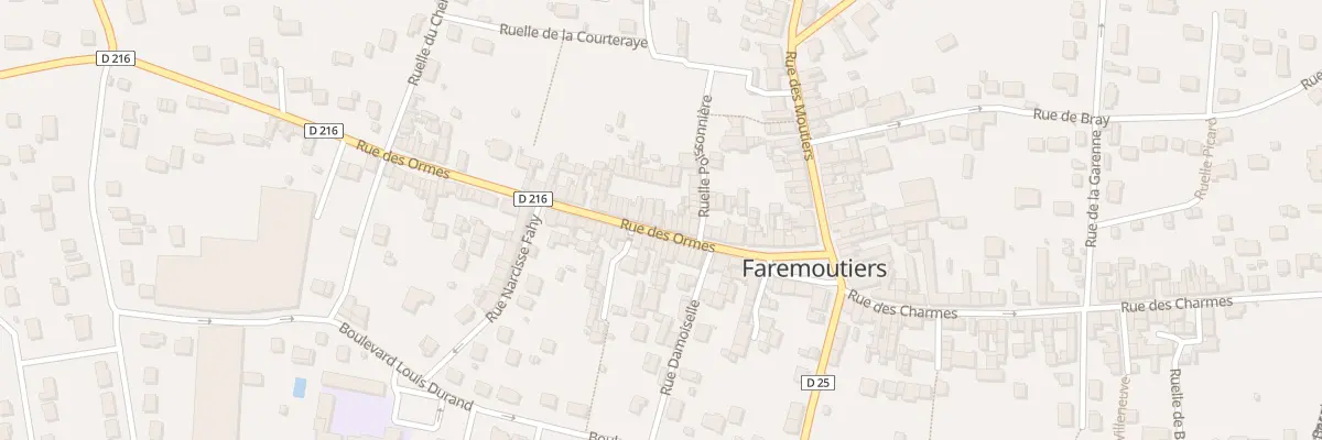 Plan du 29A Rue des Ormes à Faremoutiers