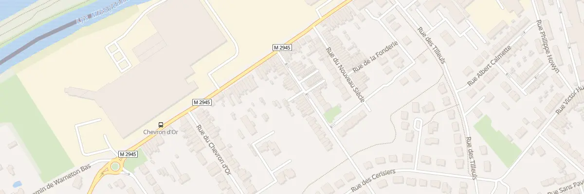 Plan du 18 Rue Saint-Antoine à Comines